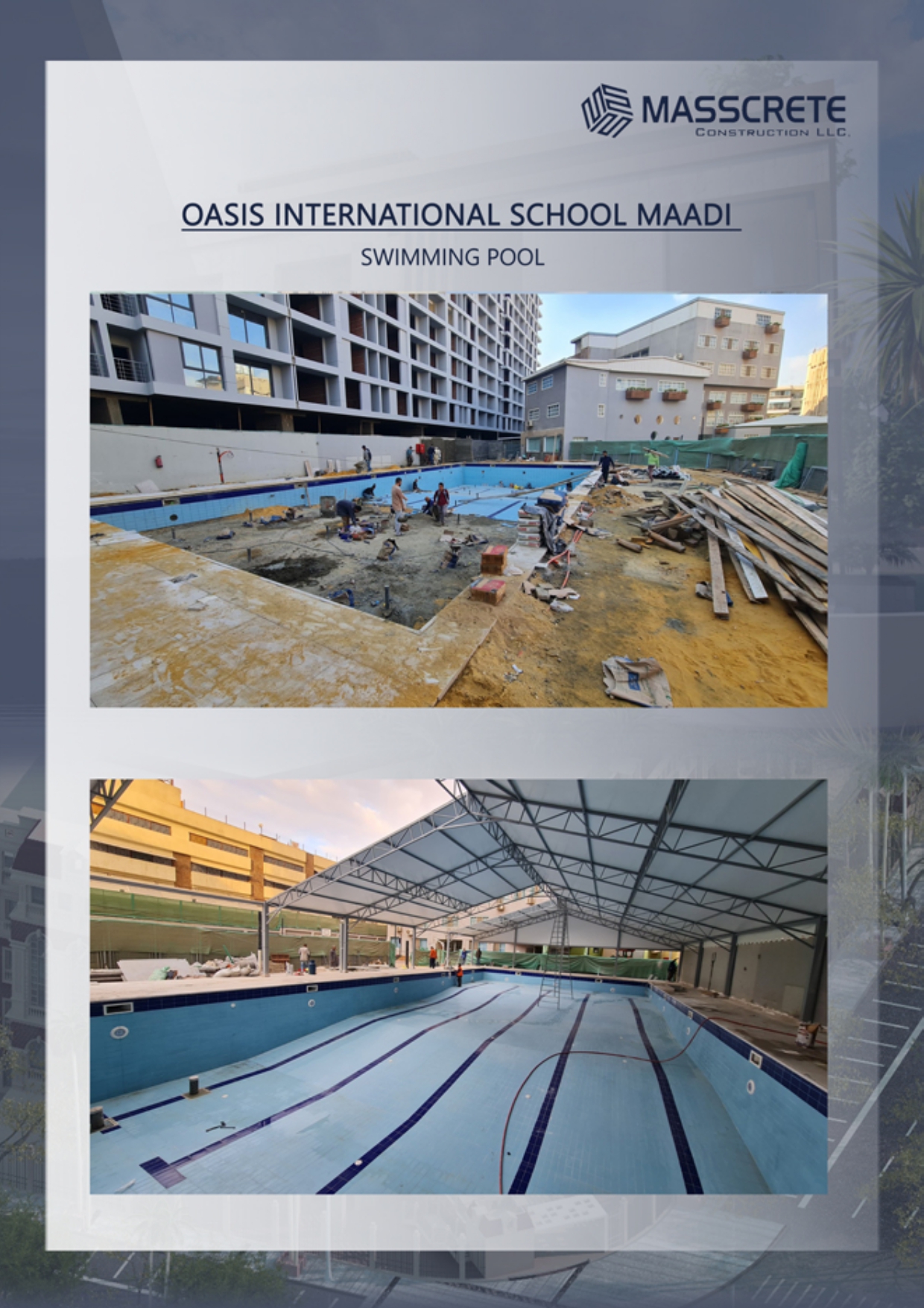 3.Oasis International School,Swinning Pool, Maadi, Egypt