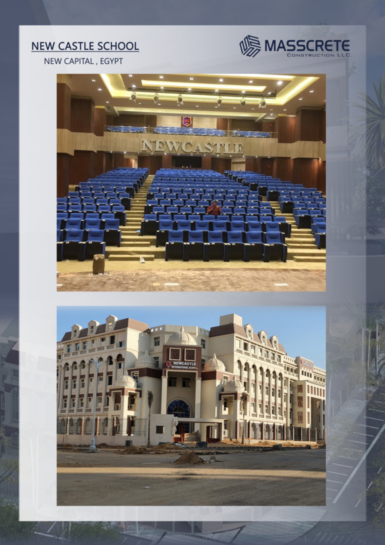 2.New Castle School, New Capital, Egypt
